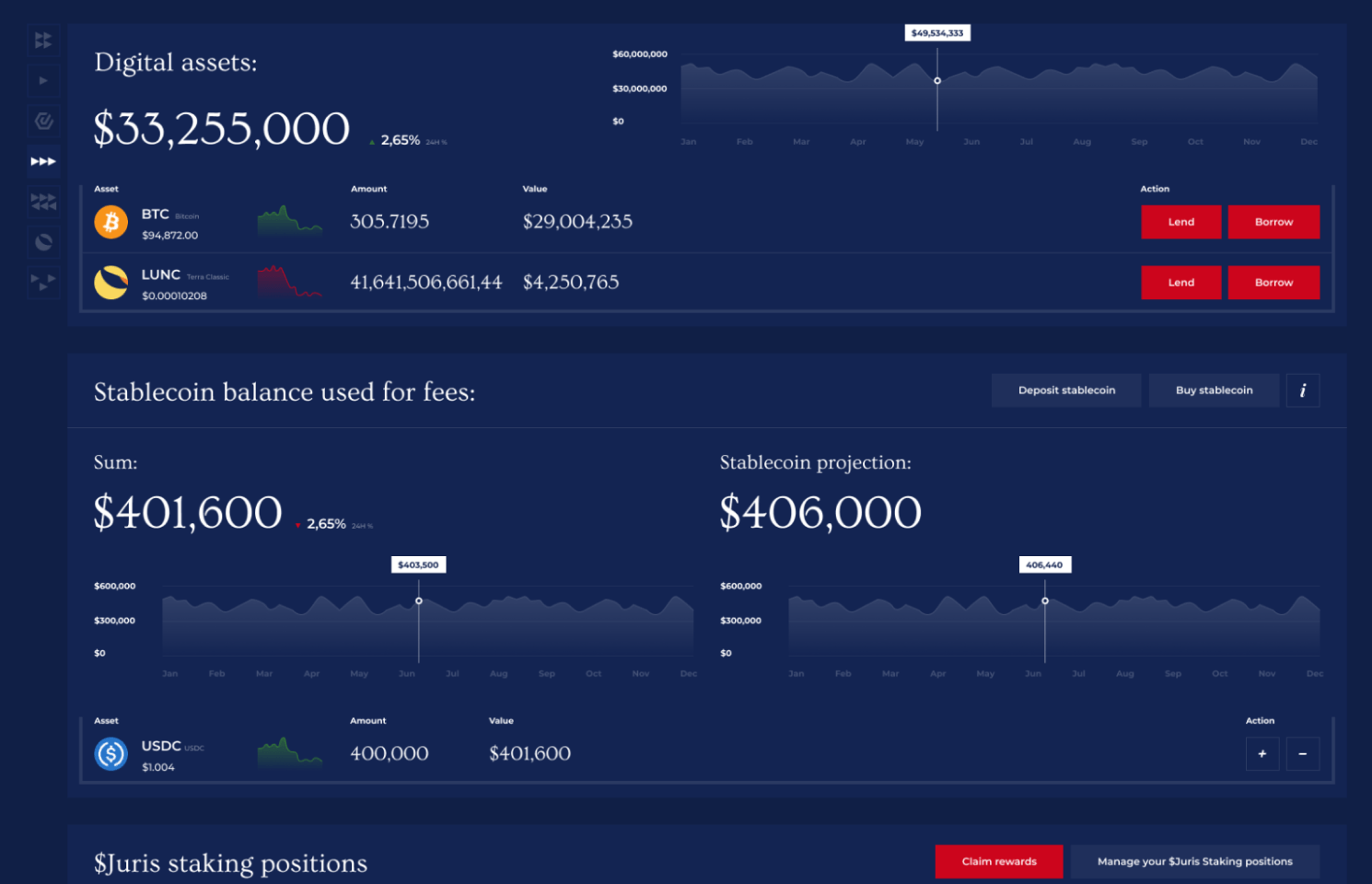 Juris App UI